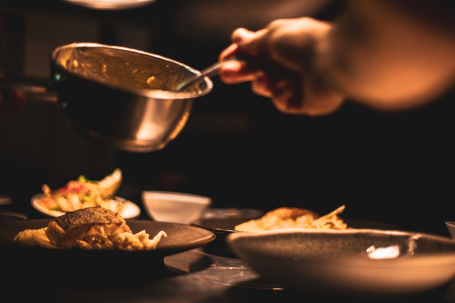 person holding bowl